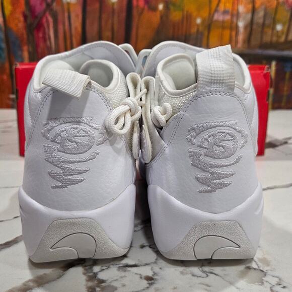 2017 Nike Air Shake Ndestrukt Triple White Size 13 Men\'s 880869-101 Rodman main image 8
